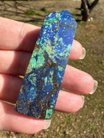 Azurite Mixed Malachite Point #10