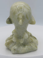 Lantian Jade Carved Dolphin #1