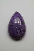 Charoite Pear Shape Cabochon Good Quality #4