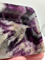 Feather Fluorite Free Form with Rainbow #5