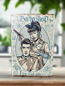 Barbershop Novelty Tin Sign