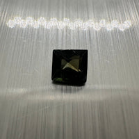Green Tourmaline 4mm Princess Cut .30ct