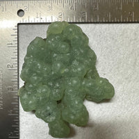 Prehnite mixed with Green Tourmaline Raw Specimen #1