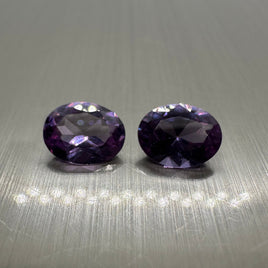 Lab Created Alexandrite 9x7mm Oval