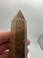 Gold Rutilated Quartz Point #3