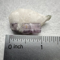 Scapolite in Calcite Matrix from Afghanistan Specimen