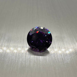 Manmade Amethyst 9mm Round 5.10ct