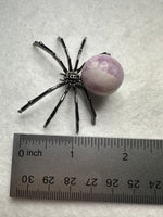 Spider with Amethyst Sphere