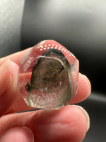 Garden Quartz Mountain Shape Inclusion – Scenic Green Phantom Formation