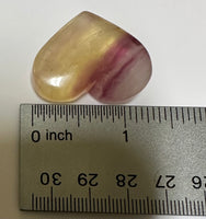 Candy Fluorite Carved Heart #13