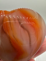 Carnelian Heart Palm Stone #5