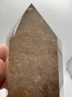 Gold Rutilated Quartz Point #6