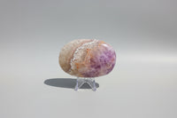 Amethyst Mixed with Stripe Agate Palm Stone #9