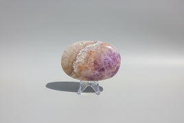 Amethyst Mixed with Stripe Agate Palm Stone #9