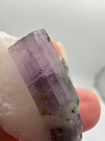 Scapolite in Calcite Matrix from Afghanistan Specimen