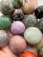 Assorted Gemstone Spheres