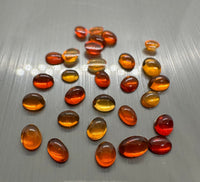 Fire Opal 4x3mm-5x3mm Oval Cabochon