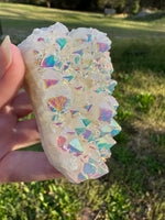 Angel Aura Crystal Quartz Raw Cluster #3