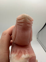 Pink Opal Bird Carving #1