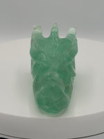 Fluorite Dragon Head Carving #8