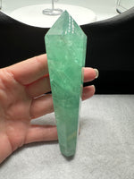 Neon Green Fluorite Scepter #3