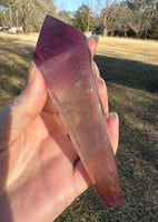 Purple Fluorite Scepter Wand #5