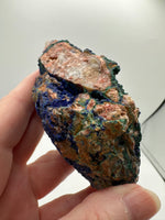 Azurite and Malachite, Tiznit, Morocco