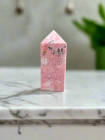Rhodochrosite Four-Sided Tower #3