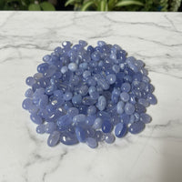 Blue Chalcedony Tumbles