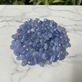 Blue Chalcedony Tumbles