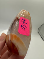 Carnelian Mixed Quartz Arrow Tower #6