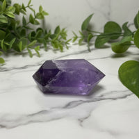 Double Terminated Phantom Amethyst Scepter Wand #12