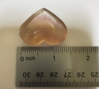 Candy Fluorite Carved Heart #15