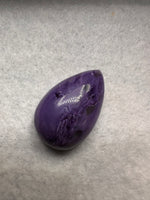 Charoite Pear Shape Cabochon Good Quality #4