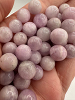Natural Pink Kunzite Sphere Bin #4