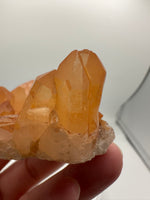 Hematite Tangerine Quartz from Morocco Specimen