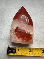 Carnelian Mixed Quartz Arrow Tower #5