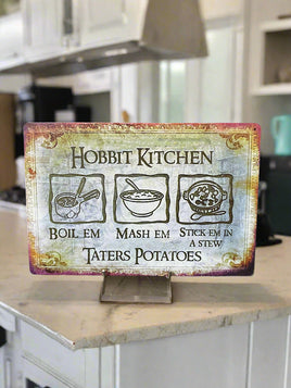 Hobbit Kitchen Novelty Tin Sign