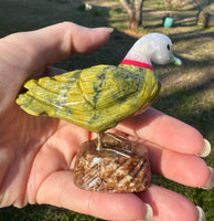 Duck Crystal Carving