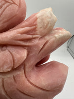 Pink Opal Bird Carving #1