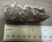Black Chalcedony Sphalerite Obelisk Tower #2