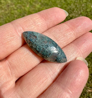 Moss Agate Cabochon #11