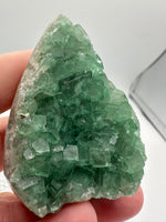 Green Fluorite Crystal Cluster from Madagascar