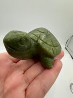 Nephrite Jade Hand Carved Turtle #1