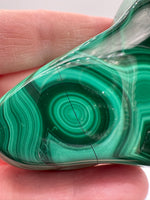 Polished Malachite Freeform Zaire, Africa #7