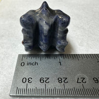 Sodalite Dragon Head