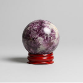 Spark Lepidolite Sphere #2