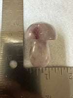 Fluorite Mushroom Carving #19