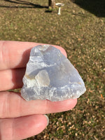 Blue Lace Agate Raw Specimen #19