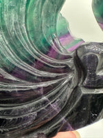 Rainbow Fluorite Nine-Tailed Fox
